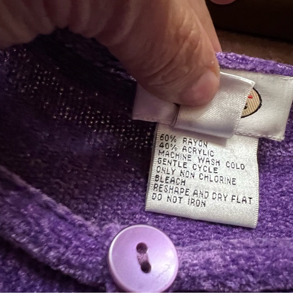 Talbots Soft Velvet Sweater - Size Medium - Picture 4 of 6